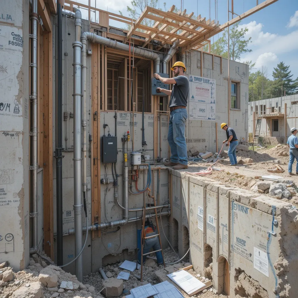 Categoria instalações e infraestrutura de Espaço da Construção