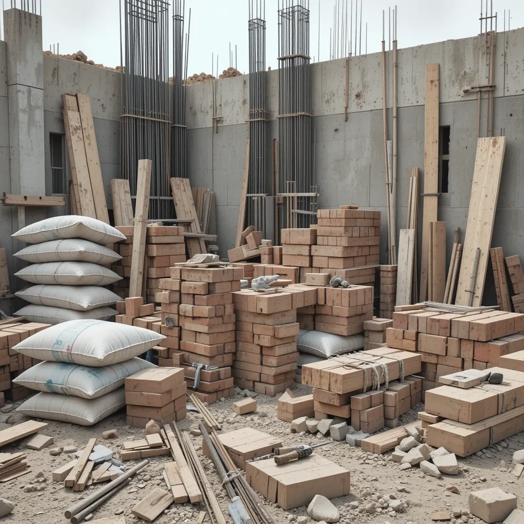 Categoria materiais de Espaço da Construção